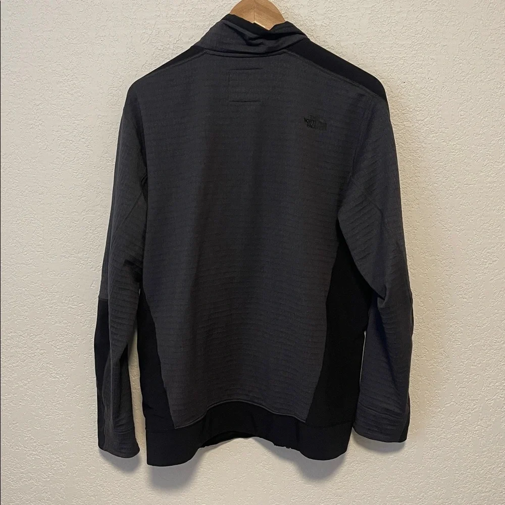 The North Face Men's Gray and Black Mountain Athletics Jacket